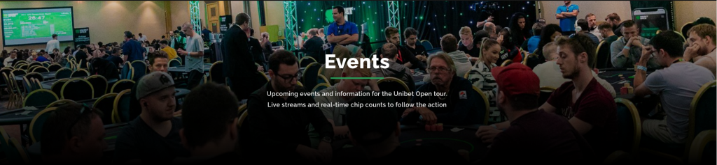 UniBet poker Tour, Poker open